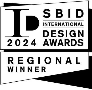 REGIONAL WINNER SBID Awards 2024 Logo - Black